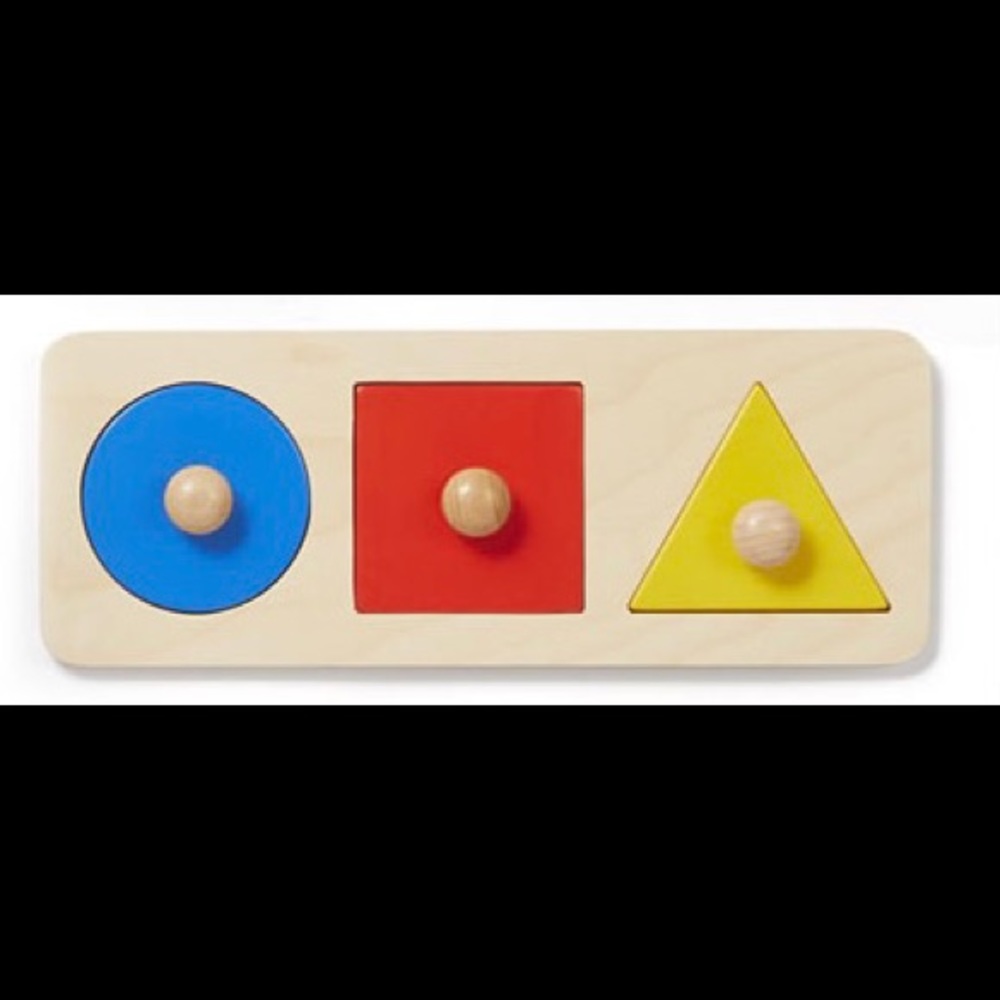 Authentic Monti Kids Multi-Shape Puzzle